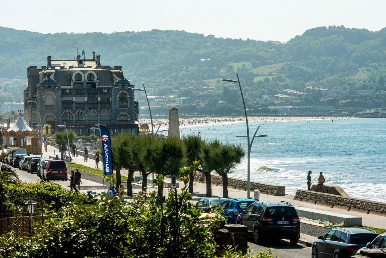 Piso en alquiler primera línea de playa Hendaya Exterior foto